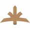 Ekena Millwork Davenport Timber Gable Bracket, Western Red Cedar, 48"W x 28"H x 3 1/2"D x 5 1/2"F, 14/12 Pitch GBW048X28X0406DAV00SWR - alternate 1